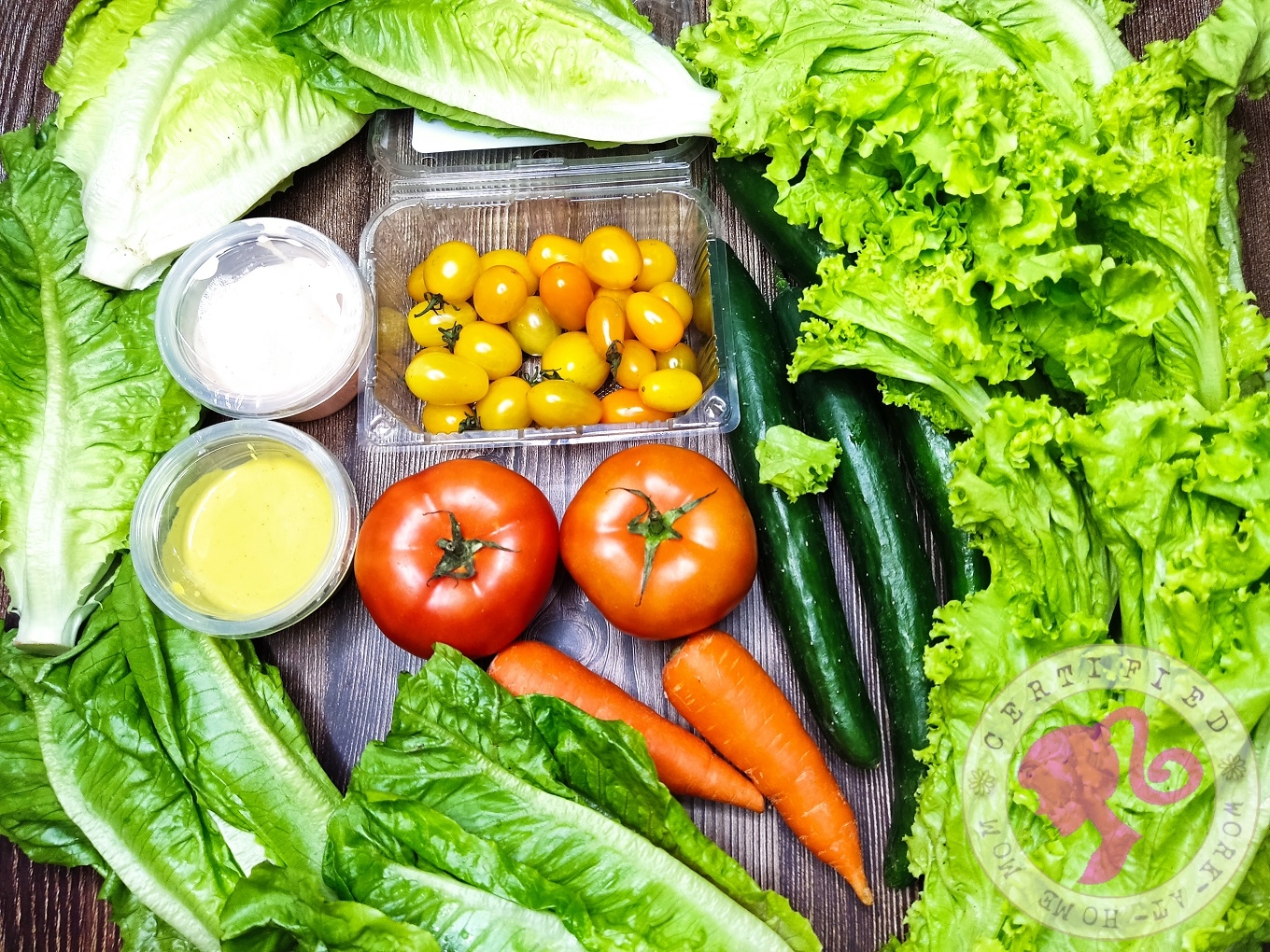 Vegetable Salad Bundle: P200/set makes 12-14 servings