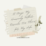 Divine Direction: 12 Ways My Heavenly Father Reveals His Plans for My Life