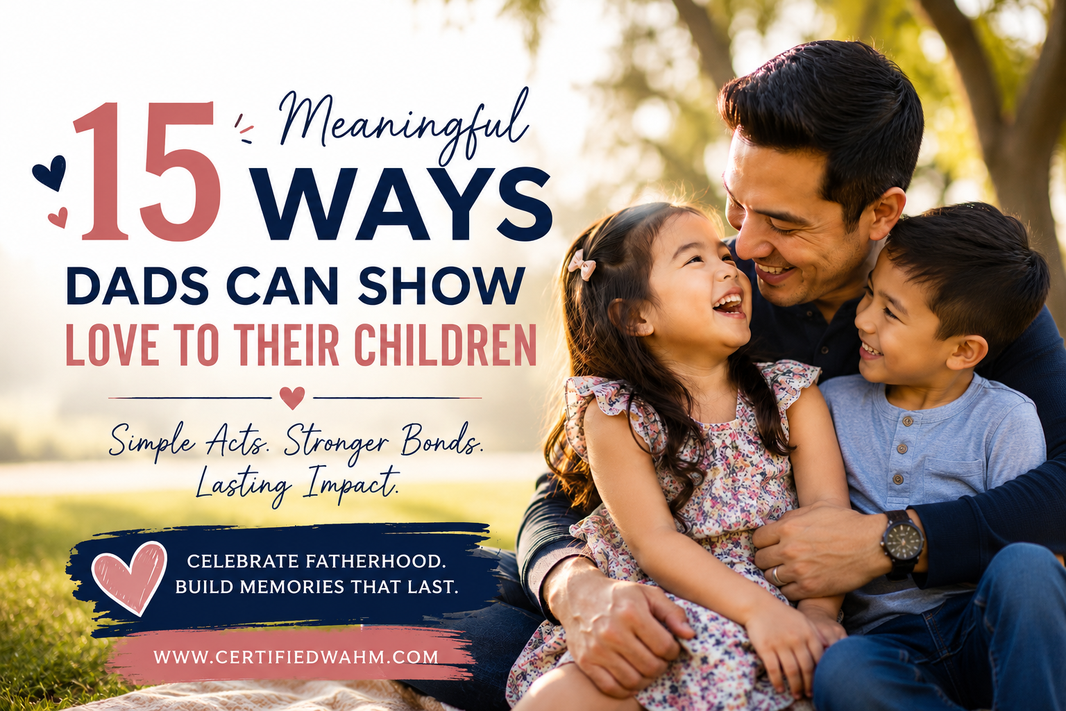 15 Meaningful Ways Dads Can Show Love to Their Children